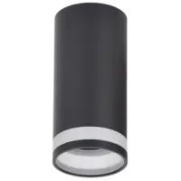IEK LIGHTING Светильник 4005 накладной потолочный под лампу GU10 черный (LT-UPB0-4005-GU10-1-K02)