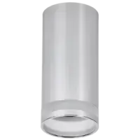 IEK LIGHTING Светильник 4005 накладной потолочный под лампу GU10 хром (LT-UPB0-4005-GU10-1-K23)