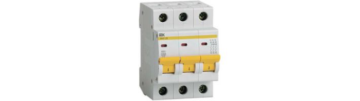 Выключатели IEK - защита с характером