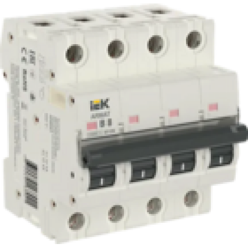 IEK ARMAT Автоматический выключатель M10N 4P B 8А (AR-M10N-4-B008)