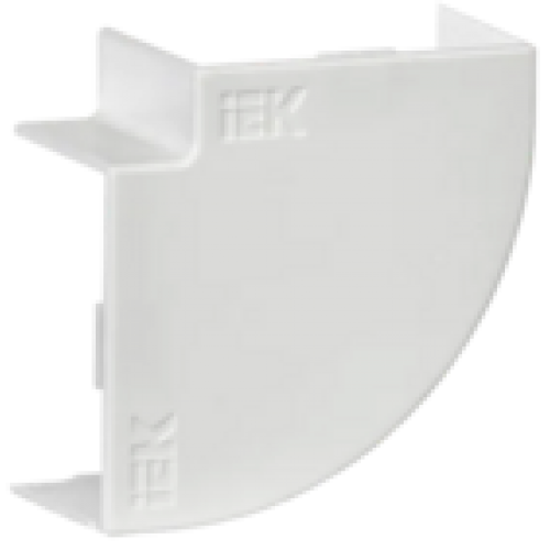 IEK Поворот на 90град КМП 60х40 белый (4шт/компл) (CKMP10D-P-060-040-K01)