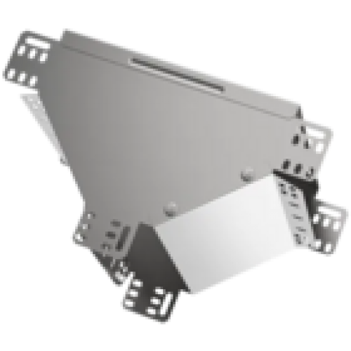 IEK Ответвитель Т-образный вертикальный вниз 80х600 HDZ (CLM50D-OVN-080-600-HDZ)