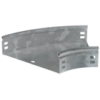 IEK Поворот плавный 45град (тип Г01) ESCA 80х150мм HDZ (CPG01-0-45-080-150-HDZ)