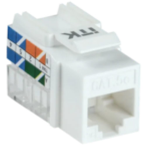 IEK ITK Модуль Keystone Jack кат.5E UTP 110 IDC 90град (CS1-1C5EU-11)