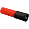 IEK Труба гофрированная двустенная ПНД d=90мм красная (100м) (CTG12-090-K04-100-R)