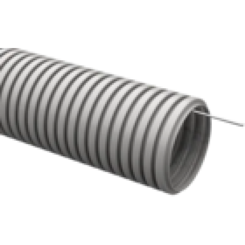 IEK ELASTA Труба гофрированная ПВХ d=16мм с зондом (50м) (CTG20-16-K41-050I)