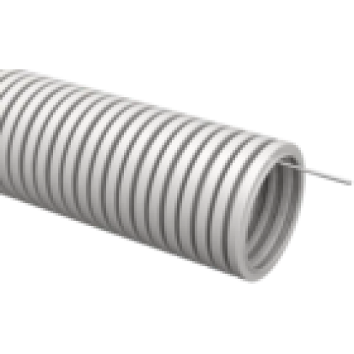 IEK ELASTA Труба гофрированная ПВХ d=32мм с зондом (10м) (CTG20-32-K41-010I)