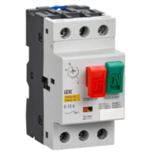 IEK Пускатель ручной кнопочный ПРК32-10 In=10A Ir=6-10A 660В (DMS11-010)
