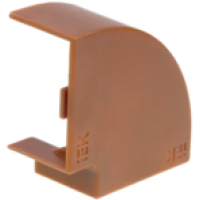 IEK ELECOR Поворот 90град КМП 12х12 дуб (4шт/компл) (EL-KK10D-P-012-012-K11)