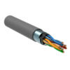 IEK ITK Витая пара F/UTP кат.5E 4х2х24AWG solid PVC серый (305м) (LC1-C5E04-311)