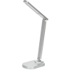 IEK LIGHTING Светильник светодиодный настольный 2028 5Вт на подставке USB-выход диммер серебро (LDNL0-2028-1-UV-05-K27)