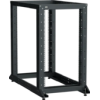 IEK ITK LINEA F Стойка двухрамная 33U 600х600-1000мм черная (LF05-33U61-2GM)