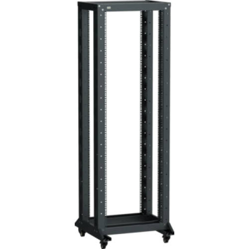IEK ITK LINEA F Стойка двухрамная на роликах 33U 600х600мм черная (LF05-33U66-2RM)