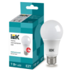IEK Лампа светодиодная A60 шар 7Вт 230В 4000К E27 (LLE-A60-7-230-40-E27)