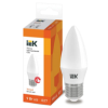 IEK Лампа светодиодная C35 свеча 9Вт 230В 3000К E27 (LLE-C35-9-230-30-E27)