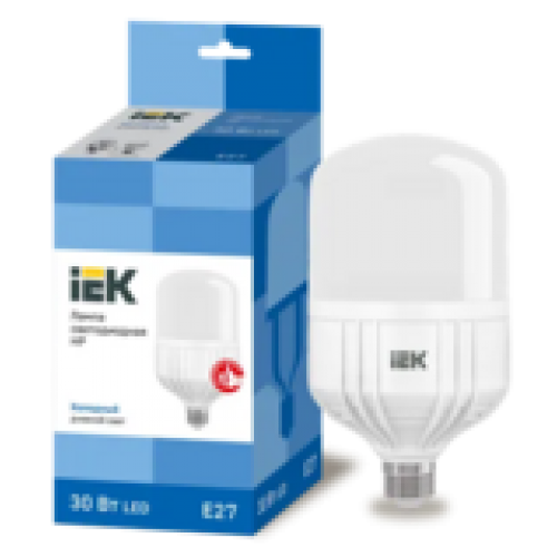 IEK Лампа светодиодная HP 30Вт 230В 6500К E27 (LLE-HP-30-230-65-E27)