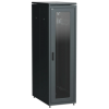 IEK ITK LINEA N Шкаф сетевой 19 38U 600х1000мм стеклянная передняя дверь черный (LN05-38U61-G)