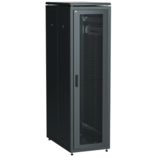 IEK ITK LINEA N Шкаф сетевой 19 38U 600х1000мм перфорированная передняя дверь черный (LN05-38U61-P)