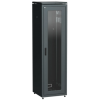 IEK ITK LINEA N Шкаф сетевой 19 38U 600х800мм стеклянная передняя дверь черный (LN05-38U68-G)