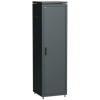 IEK ITK LINEA N Шкаф сетевой 19 42U 600х600мм металлическая передняя дверь черный (LN05-42U66-M)