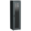 IEK ITK LINEA N Шкаф сетевой 19 47U 600х800мм стеклянная передняя дверь задняя металлическая черный (LN05-47U68-GM)