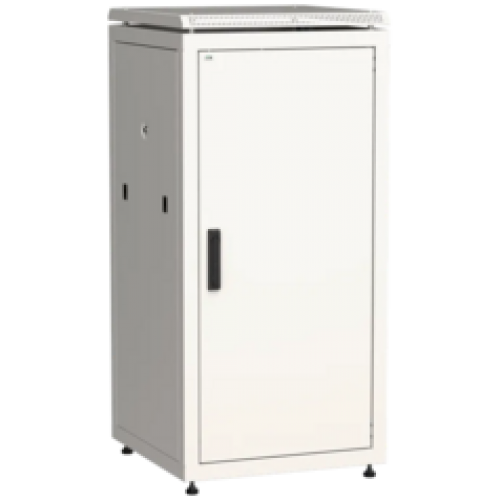 IEK ITK LINEA N Шкаф сетевой 19 28U 600х800мм металлическая передняя дверь серый (LN35-28U68-M)