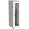 IEK ITK LINEA N Шкаф сетевой 19 33U 600х1000мм стеклянная передняя дверь задняя перфорированная серый (LN35-33U61-GP)