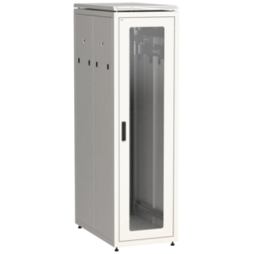 IEK ITK LINEA N Шкаф сетевой 19 33U 600х1000мм стеклянная передняя дверь задняя перфорированная серый (LN35-33U61-GP)