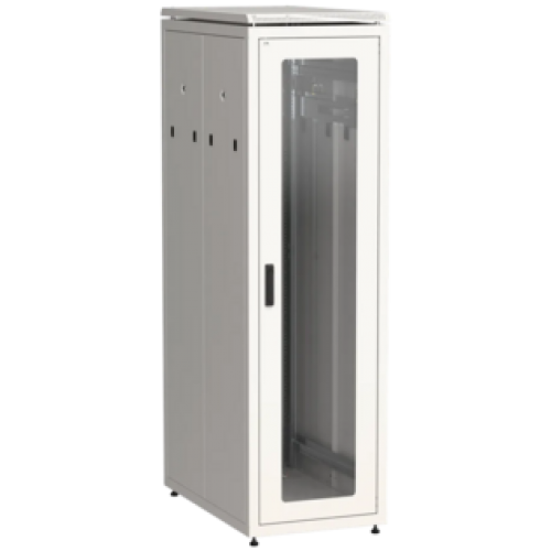 IEK ITK LINEA N Шкаф сетевой 19 47U 600х1000мм стеклянная передняя дверь серый (LN35-47U61-G)