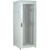 IEK ITK LINEA N Шкаф сетевой 19 47U 800х800мм перфорированная передняя дверь задняя металлическая серый (LN35-47U88-PM)