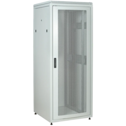 IEK ITK LINEA N Шкаф сетевой 19 47U 800х800мм перфорированная передняя дверь задняя металлическая серый (LN35-47U88-PM)
