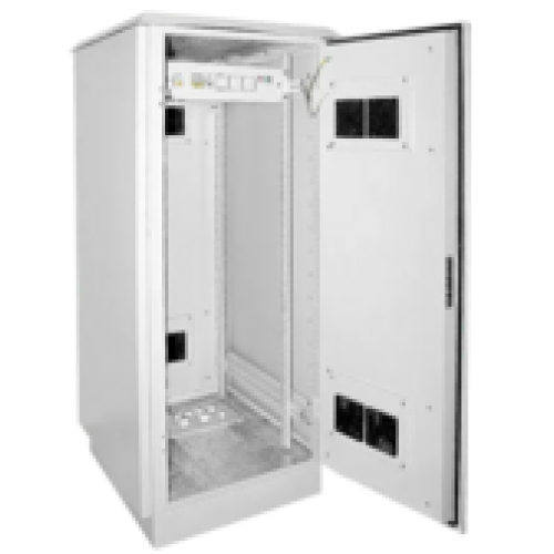 IEK ITK Шкаф уличный напольный 19 LINEA O 42U 720x860мм IP55 металлическая дверь серый (LO35-42U78-MM55)