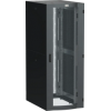 IEK ITK LINEA S Шкаф серверный 19 45U 750х1070мм передняя дверь двухстворчатая перфорированная задняя дверь перфорированная черный RAL 9005 (LS05-45U71-2PP)