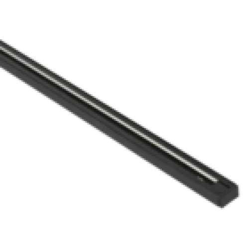 IEK LIGHTING Шинопровод осветительный однофазный 1,5м черный в комплекте с токовводом и заглушкой (LT-SO0D-SPD-1-D15-K02-1)