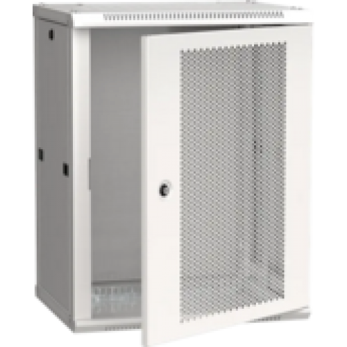 IEK ITK Шкаф настенный LINEA W 15U 600х450мм дверь перфорированная RAL 7035 (LWR3-15U64-PF)