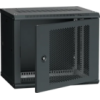 IEK ITK Шкаф настенный LINEA W 6U 600х450мм дверь перфорированная RAL 9005 (LWR5-06U64-PF)