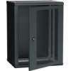 IEK ITK Шкаф настенный LINEA W 15U 600х450мм дверь перфорированная RAL 9005 (LWR5-15U64-PF)