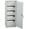 IEK UNIVERSAL Корпус металлический ЩРв-48зк-1 36 IP31 c кожухом (артикул замены TI5-50-V-036-31-7035) (MKM12-V-48-31-ZK-U)