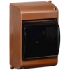 IEK KREPTA 3 Корпус пластиковый КМПн 2/4 IP30 дуб (MKP42-N-04-30-12-D)