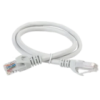 IEK ITK Коммутационный шнур (патч-корд) кат.5E UTP 5м серый (PC01-C5EU-5M)