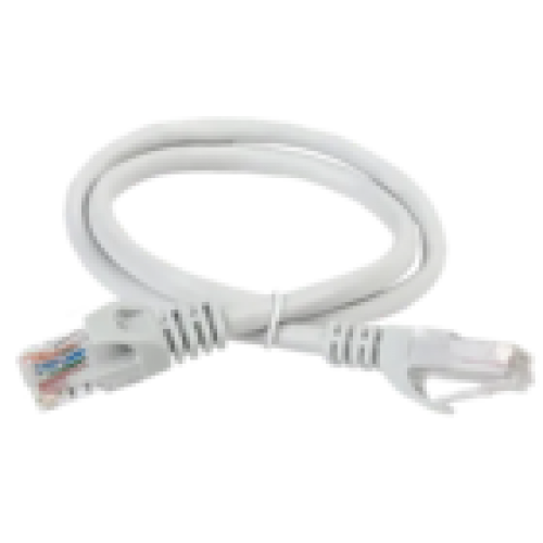 IEK ITK Коммутационный шнур (патч-корд) кат.5E UTP 5м серый (PC01-C5EU-5M)