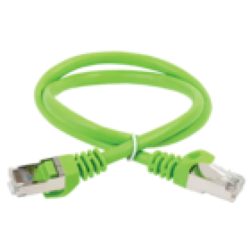IEK ITK Коммутационный шнур (патч-корд) кат.5E FTP 1,5м зеленый (PC02-C5EF-1M5)