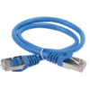 IEK ITK Коммутационный шнур (патч-корд) кат.6 FTP PVC 5м синий (PC03-C6F-5M)