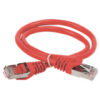 IEK ITK Коммутационный шнур (патч-корд) кат.5E FTP 1м красный (PC04-C5EF-1M)