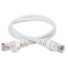 IEK ITK Коммутационный шнур (патч-корд) кат.6 UTP PVC 2м белый (PC08-C6U-2M)