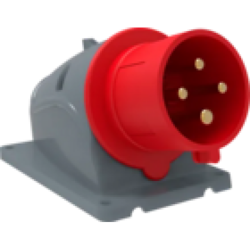 IEK Вилка стационарная ССИ-524 32А-6ч/380-415В 3Р+РЕ IP44 MAGNUM (PSN52-032-4)
