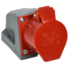IEK Розетка стационарная CCИ-115 3Р+РЕ+N 16А 380-415В IP44 (PSR12-016-5)