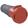 IEK Розетка переносная ССИ-234 3Р+РЕ 63А 380-415В IP54 (PSR22-063-4)