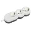 IEK Удлинитель У03 3 места 2P+PE/3м 3х1,5мм2 16А/250В UNO (WYP53-16-03-03-Z)