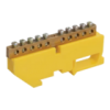 IEK Шина PE земля на DIN-изол ШНИ-6х9-22-Д-Ж (YNN10-69-22D-K05)